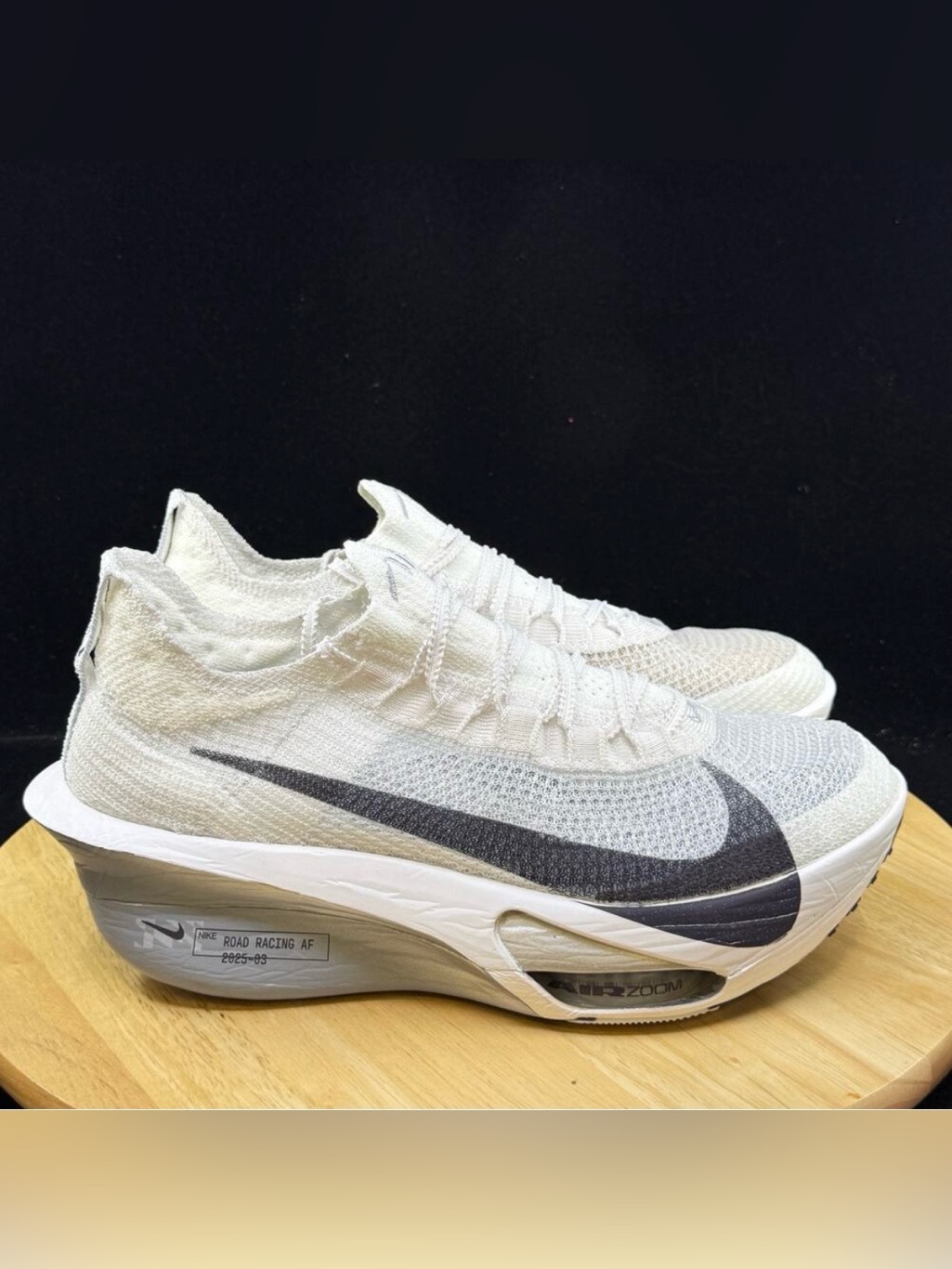 Nike Air Zoom Alphafly Next% 3 White Pure Platinum Fd8315-102 Size 10 New